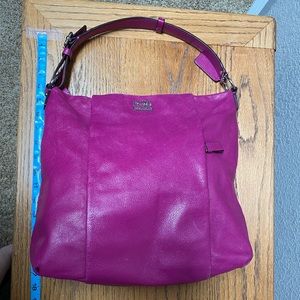 COACH pink hobo
